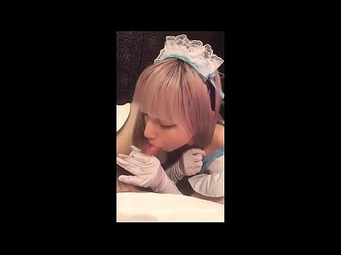 ❤️ Japonski idol [mayuka], kostum francoske služkinje, 1. del, fafanje in onaniranje z losjonom ❤️❌ Porno na sl.elitemangas.top